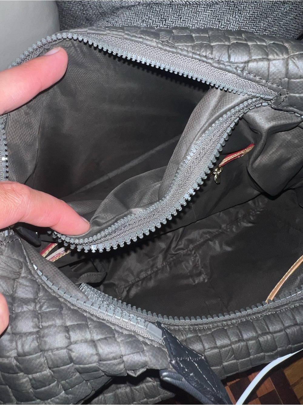 MZ Wallace Magnet Woven Shoulder Hobo Bag - Picture 8 of 9